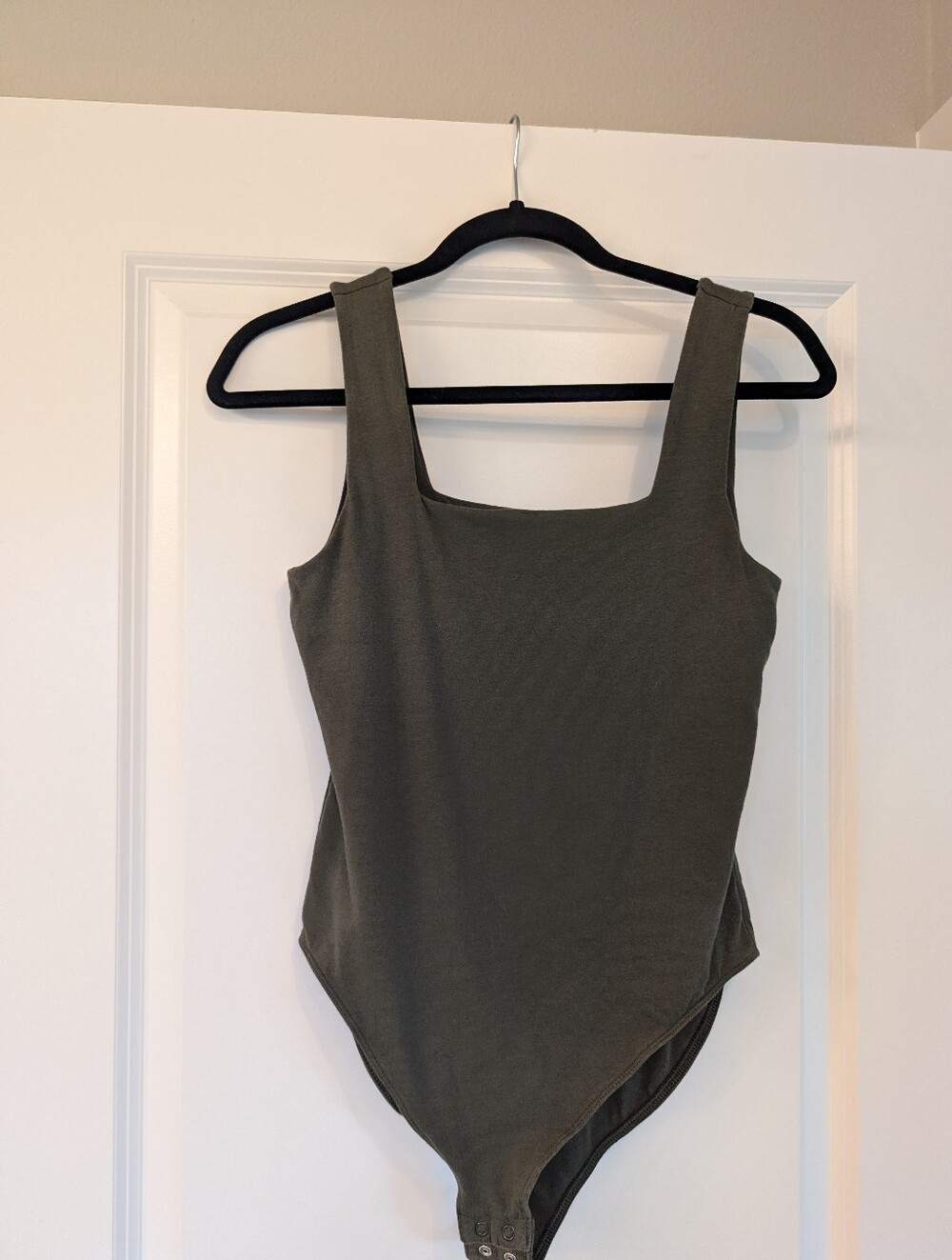 Old Navy Olive Green Tank Bodysuit